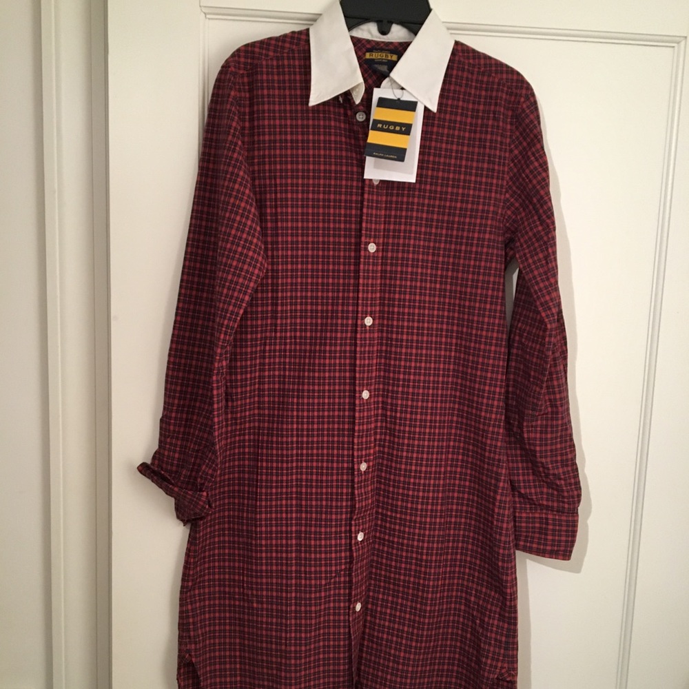 Rugby Ralph Lauren plaid shirt-dress